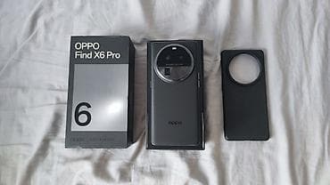 Oppo Find X6 Pro, Колдонулган, 256 ГБ, түсү - Кара, 2 SIM