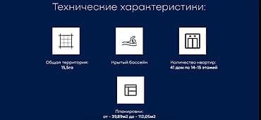 61: 2 комнаты, 73 м², Селекционное с. Элитка, 6 этаж, Евроремонт — 2