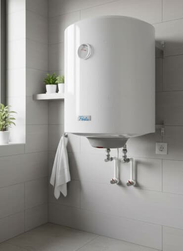 аристон велис: Цилиндрический водонагреватель Perla белого цвета с механическим — 1