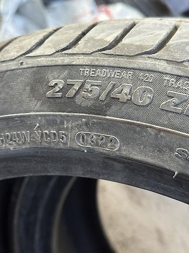 180 sx: Шины 275 / 40 / R 20, Лето, Б/у, Комплект, Легковые, Корея, Kumho — 2