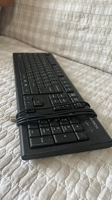 apple magic mouse 2: Клавиатура, A4Tech, Мембранная, Проводное подключение, Размер: 100% — 4