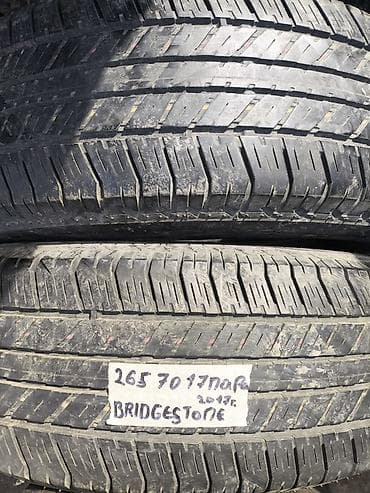Шины 265 / 70 / R 17, Всесезонная, Б/у, Внедорожные (АТ/МТ), Bridgestone — 1
