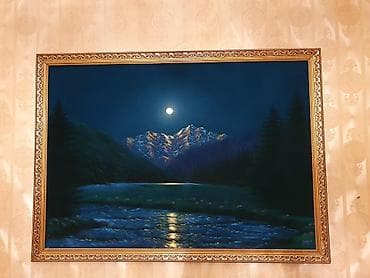 Текстиль: Продаю картину. Выполнена на ткани (велюр). В живую смотрится намного — 2