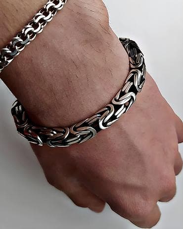 Жеке буюмдар: Чынжыр, Үлгүсү 925, Унисекс, Жаңы — 9