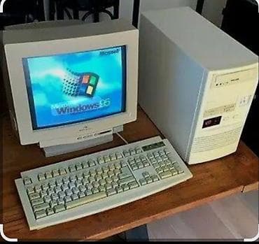 Ретро-компьютерный комплект под Windows 95 Состав: - Системный блок lalafo.kg да Ретро-компьютерный комплект под Windows 95 Состав: - Системный блок