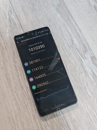 Samsung Galaxy S20 Plus, Колдонулган, 128 ГБ, түсү - Көгүлтүр, 1 SIM, 2 SIM, eSIM — 3
