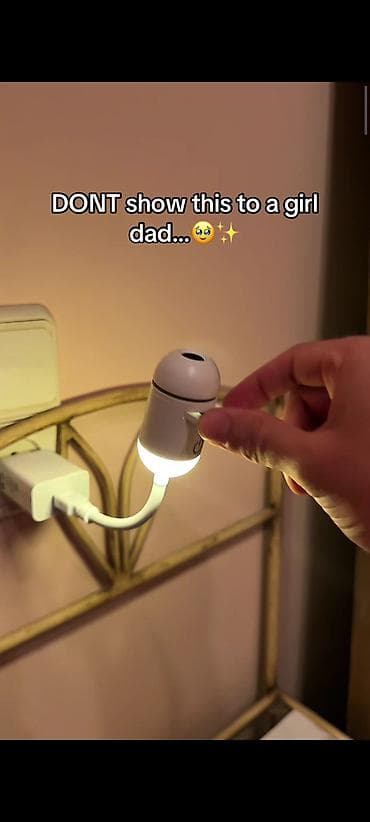 Дом и сад: Мини‑ночник‑проектор «Луна и звёзды» с USB‑питанием - Компактный — 2