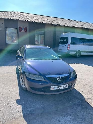 Унаа сатуу: Mazda 6: 2001 г., 2 л, Кол менен иштөөчү, Бензин, Седан — 2