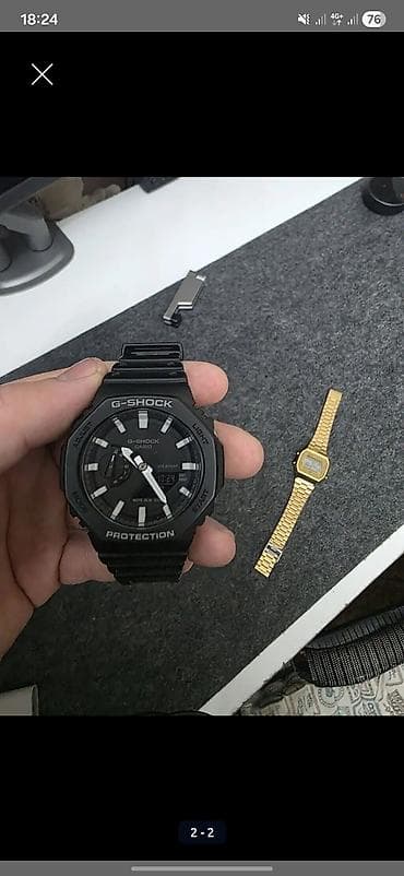 Спортивные часы часы, Casio (G-Shock), Таймер и секундомер, Водонепроницаемые, Унисекс