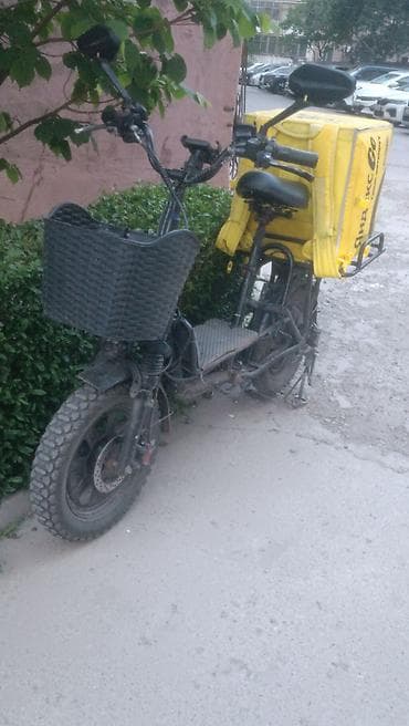 продажа мотоциклов в бишкеке: Yamaha, 90 куб. см, Электро, Б/у — 3