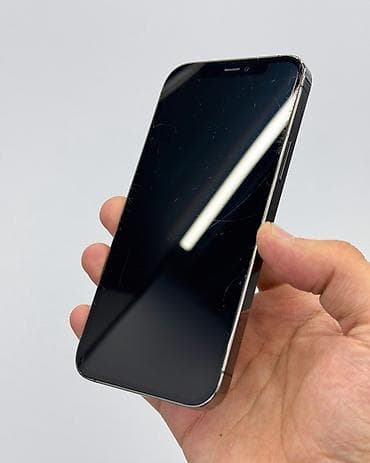 iphone 12 pro ош: IPhone 12 Pro, Б/у, 256 ГБ, Графит, Защитное стекло, Чехол, В рассрочку, 76 % — 7