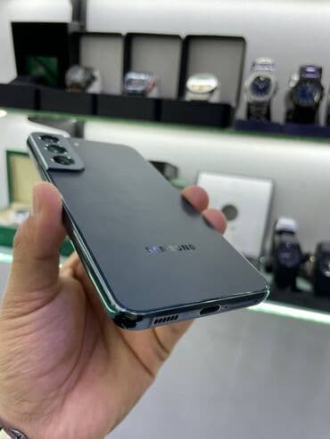 телефон муздаткыч: Samsung Galaxy S22, Колдонулган, 256 ГБ, түсү - Жашыл, 1 SIM — 6