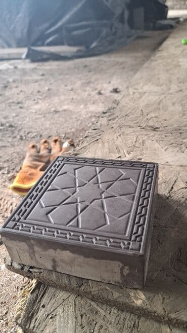 колцо бетон: Тротуарная плитка, Другая модель, Бетонная, Для двора, Новый — 6