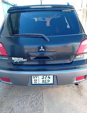 багажник на паджеро 2: Mitsubishi Outlander: 2004 г., 2.4 л, Типтроник, Бензин, Кроссовер — 4