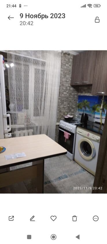 1ком 12мкр: 1 комната, 32 м², 1 этаж, Дизайнерский ремонт — 5