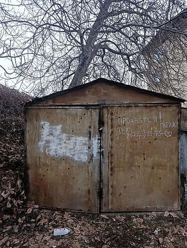 вит аренда: Металлический гараж (ракушка) с двустворчатыми воротами. - Материал — 2
