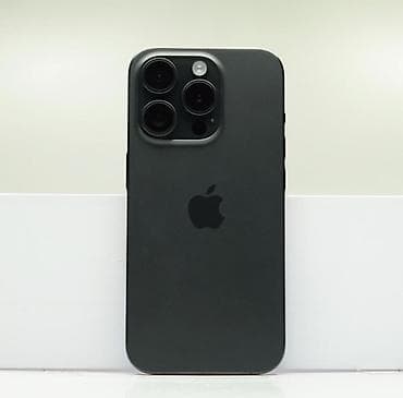 Техника и электроника: IPhone 15 Pro, 256гб цвет Black Titanium (черный титановый)АКБ 84 — 5