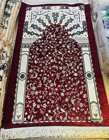 ковры пазлы: Жайнамаз, Дорожный/складной, цвет - Бежевый — 1