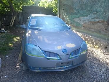 Nissan Primera (P12) — подготовка к покраске капота и переднего — 1