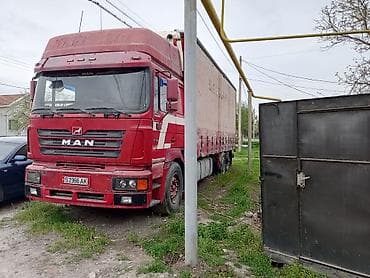 Тягач, MAN, 1997 г., Тентованный