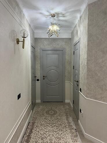 Недвижимость: 2 комнаты, 81 м², Элитка, Асанбай мкр Элитка, 3 этаж, Евроремонт — 9
