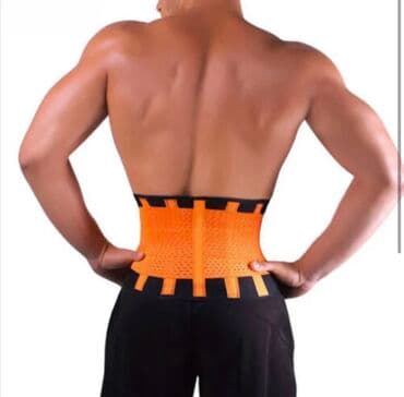 вибротон пояс: Фитнес пояс с эффектгм сауны Для спины для тренировок — 3