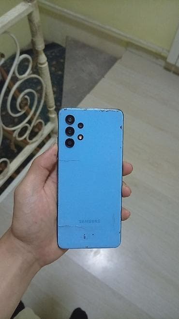 redmi note 17: Смартфон Samsung Galaxy A32, цвет голубой. 6/128. состояник как на — 1