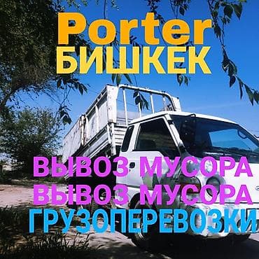 Заказать Хендай портер, Вывоз бытового мусора, C грузчиком