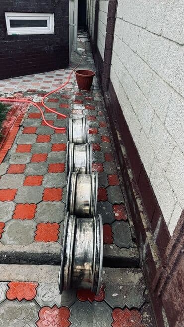 шины с диском: Литые Диски R 15 AMG, Комплект, отверстий - 5 — 4