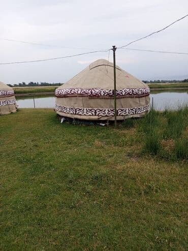 где можно купить палатку для отдыха: Продажа юрты, Каркас Металлический, 40 баш, Диаметр: 6 метров — 4