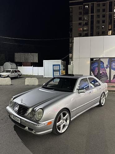 Mercedes-Benz E-Class: 2000 г., 5.5 л, Автомат, Бензин, Седан lalafo.kg да Mercedes-Benz E-Class: 2000 г., 5.5 л, Автомат, Бензин, Седан
