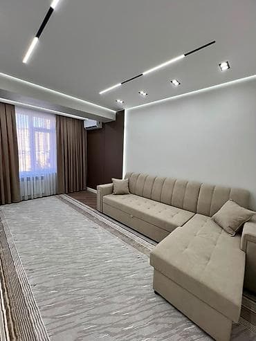 43: 1 комната, 43 м², Асанбай мкр Элитка, 2 этаж, Дизайнерский ремонт — 1