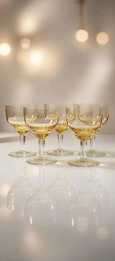 Бокалы стеклянные, в отличном состоянии, 5шт. 9 микрорайон