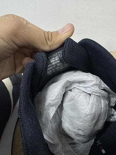 Мырзалардын бут кийими: Эркектердин кроссовкасы, 42, Tommy Hilfiger, Жаңы, түсү - Көк, Өзү алып кетүү — 4
