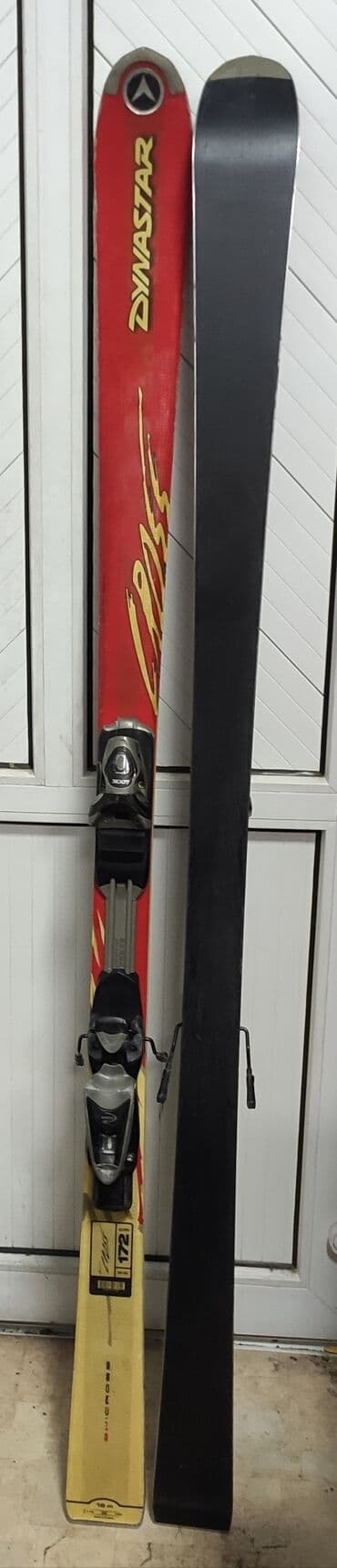 Продаю бу горные лыжи 
dynastar ski cross 172 cm