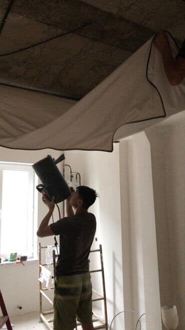 натяжные потолок ош: Натяжной потолок Глянцевое, Матовое, 3D потолки Бесплатный замер, Гарантия, Бесплатная консультация — 14