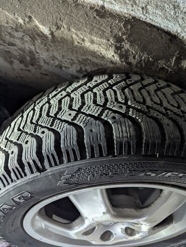 шины на делику: Колеса в сборе R 16, Зима, Б/у, Литые, отверстий - 5 — 7
