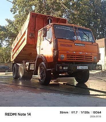 скан уйлар: КАМАЗ самосвал 6x4 - Тип: грузовой самосвал с трёхосной тележкой (6 — 1