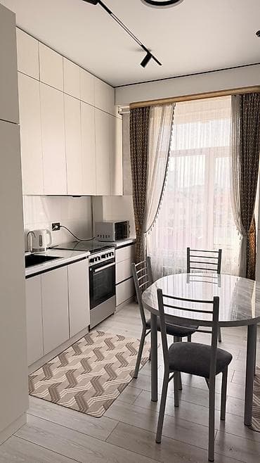 район бишкек парк аренда стидия: 1 комната, 37 м², Элитка, 4 этаж, Дизайнерский ремонт — 1