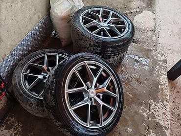 Унаа: Дөңгөлөктөр монтажда 225 / 45 / R 17, Жай, Колдонулган, Комплект, Куйма, тешиктери - 4 — 2