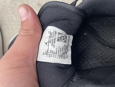 Мужские кроссовки, 38.5, Nike, Б/у, цвет - Черный, Самовывоз