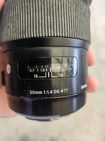sigma 35: Объектив Sigma 50mm f/1.4 DG ART (диаметр фильтра 77 мм) - — 1