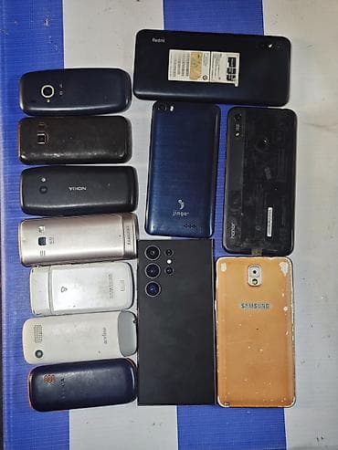 Набор смартфонов (5 шт.) + кнопочные (7 шт.) одним лотом: 1) Redmi 9а