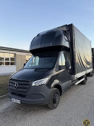 бортовая платформа спринтер: Легкий грузовик, Mercedes-Benz, Стандарт, 3 т, Б/у — 1