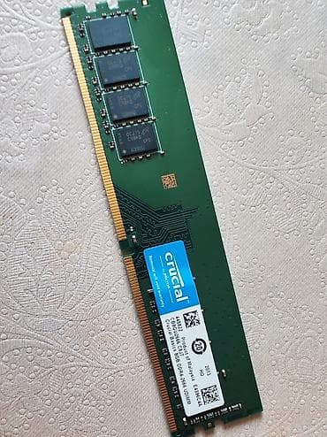 ddr4 8: Оперативная память, Б/у, Crucial, 8 ГБ, DDR4, 2666 МГц, Для ПК — 3