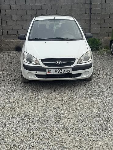 рейлингов: Hyundai Getz: 2008 г., Ручные, Бензин, Хэтчбэк — 1