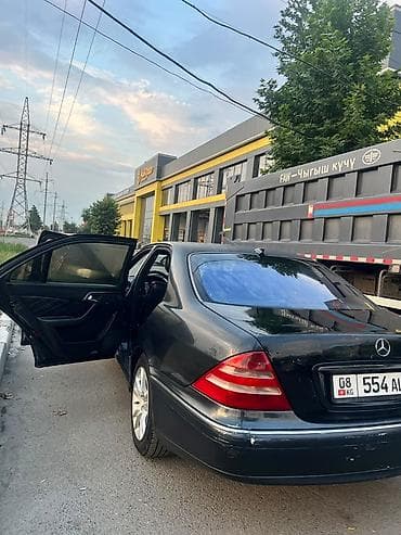 full construction: Mercedes-Benz S-Class: 1999 г., 5 л, Автомат, Бензин, Седан — 3