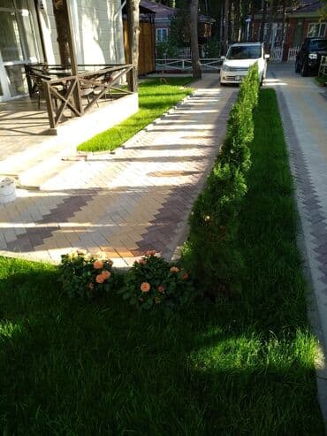 панорама отдых: Коттедж, 🌈 ЦО Радуга West, Кош-Кол, Детская площадка, Парковка, стоянка, Охраняемая территория — 15