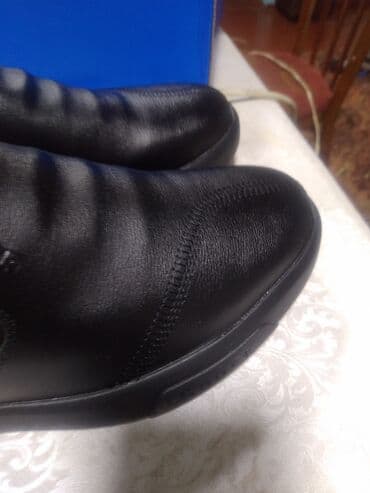 стильная женская одежда больших размеров оптом: Черные мужские ботинки-слипоны (анкл-боты) WanLong Sport. - Тип — 8