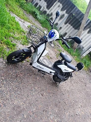 касилка бу: Электроскутер Panda (белый) из минусов : надо поменять заднию — 2